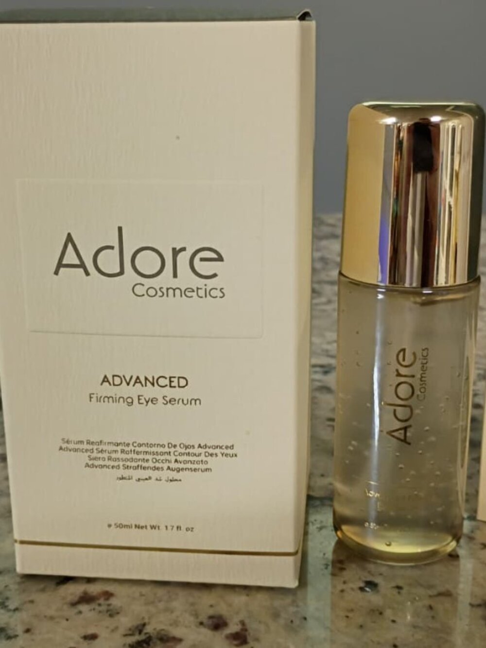 ADORE ADVANCED FIRMING EYE SERUM-REDUCES WRINKLES- 1.7 fl oz / 50 ml -NEW-SEALED